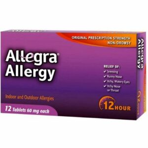 Allegra Fexofenadine HCl Allergy Relief 1