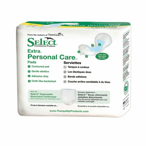 Select Extra Bladder Control Pad, 7¼ x 16½ Inch