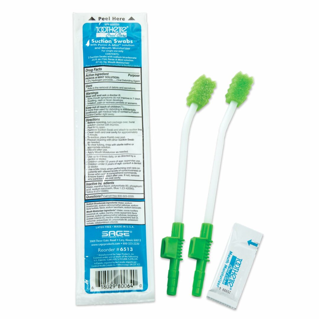 Toothette Suction Swab Kit