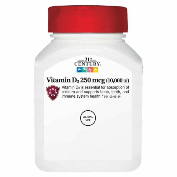 21st Century Vitamin D-3 Supplement