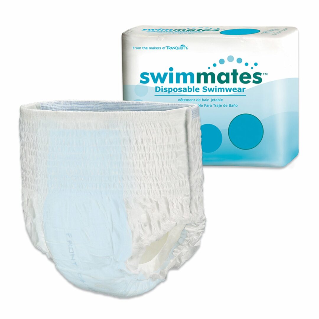 Swimmates Bowel Containment Swim Brief, Medium