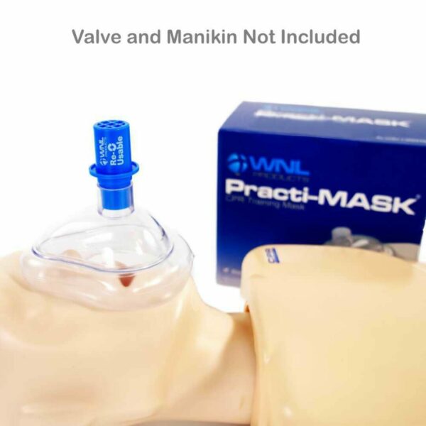 CPR Trainer with Training Valve Combo Practi-MASK Adult / Child