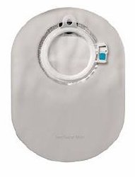 SenSura Mio Two-Piece Closed End Opaque Filtered Ostomy Pouch, Midi Length, 40 mm Stoma 1