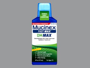 Mucinex Fast-Max DM Max Guaifenesin / Dextromethorphan Cold and Cough Relief