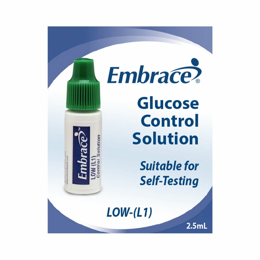 Embrace Blood Glucose Control Solution, Low