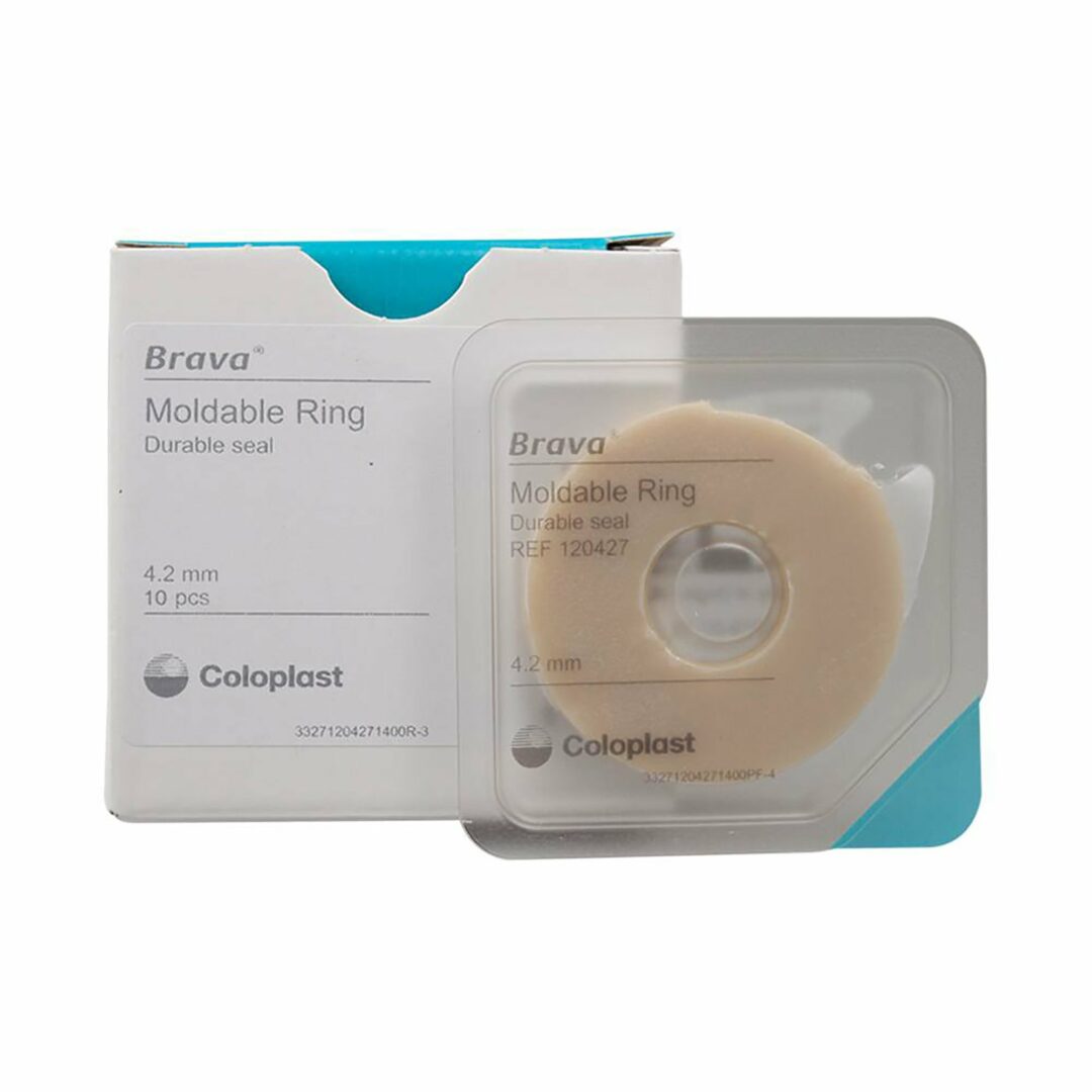 Coloplast Brava Ostomy Ring, Moldable, Durable, Alcohol-Free, 4.2 mm