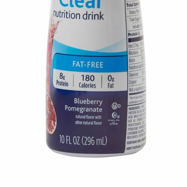 Ensure Clear Blueberry Pomegranate Oral Protein Supplement, 10 oz. Bottle