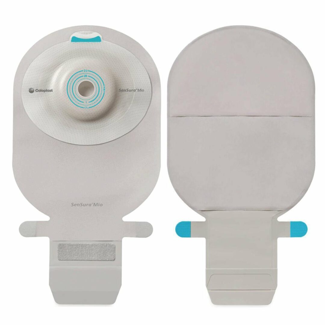 SenSura Mio Flat Maxi Drainable Ostomy Pouch, Opaque, 30 mm. Med