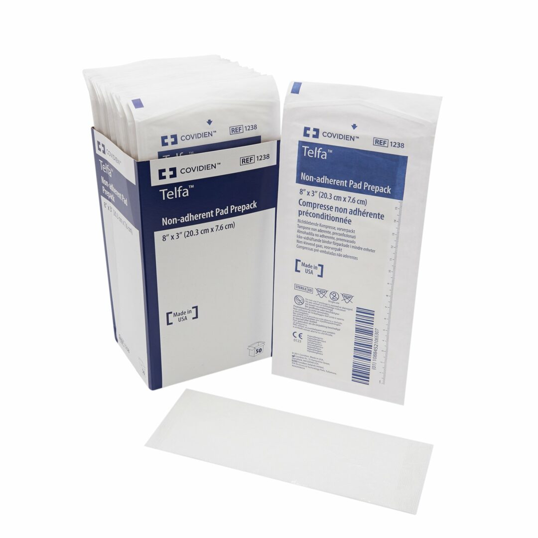 Telfa Ouchless Nonadherent Dressing, 3 x 8 Inch