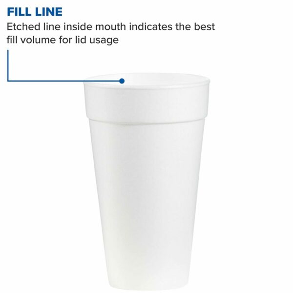 WinCup Styrofoam Drinking Cup, 20 oz.