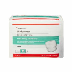 Sure Care Ultra Extra Heavy Absorbent Underwear, Large 1
