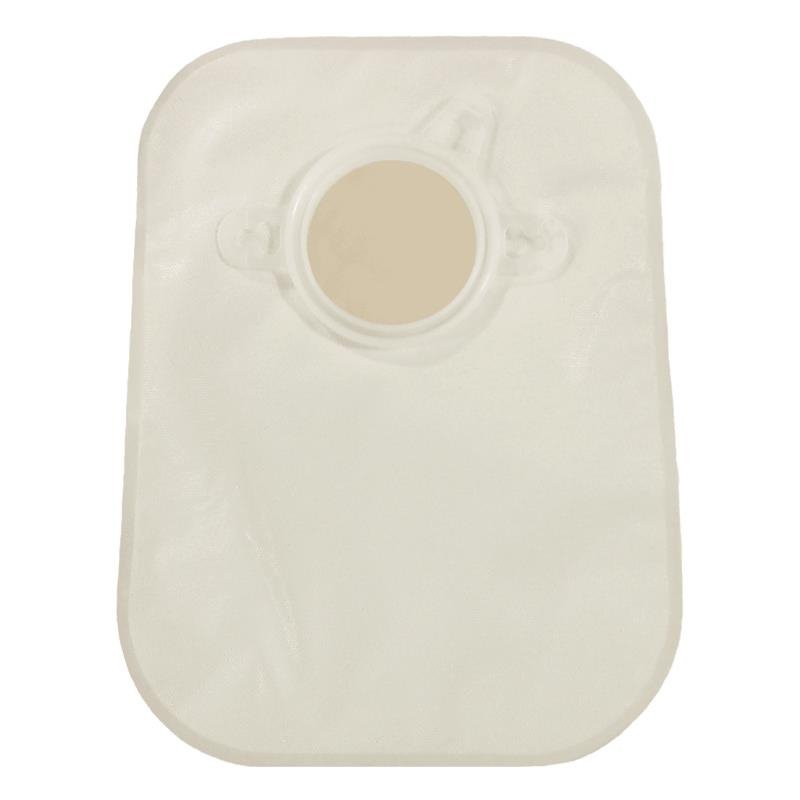 Securi-T Two-Piece Closed End Opaque Ostomy Pouch, 8 Inch Length, 1¾ Inch Flange