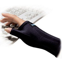 IMAK RSI SmartGlove with Thumb Support Glove, Medium, Black