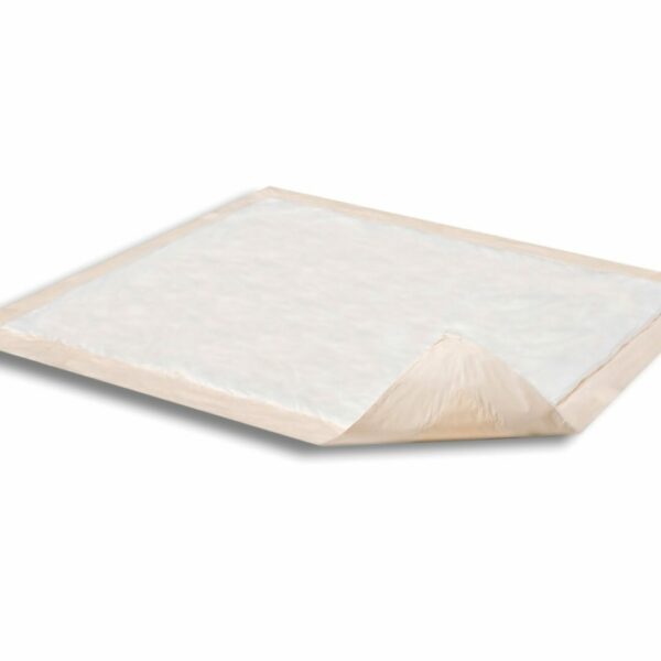 Attends Care Dri-Sorb Advanced Underpads, Heavy Absorbency, Disposable, Peach, 30" x 30"