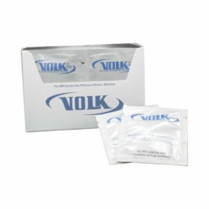 Volk Precision Lens Cleaner Premoistened Manual Pull Wipe 24 Count Individual Packet Scented NonSterile
