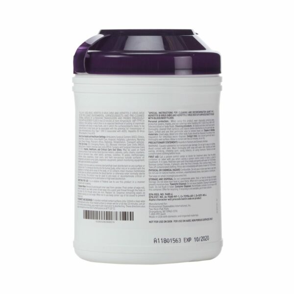 Super Sani-Cloth Surface Disinfectant Wipe, Large Canister