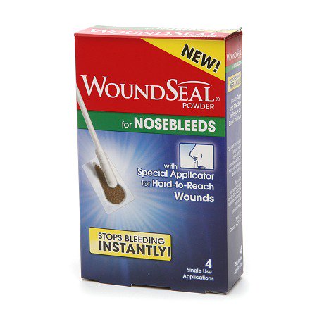 WoundSeal Hemostatic Agent for Nosebleeds, 4 per Pack