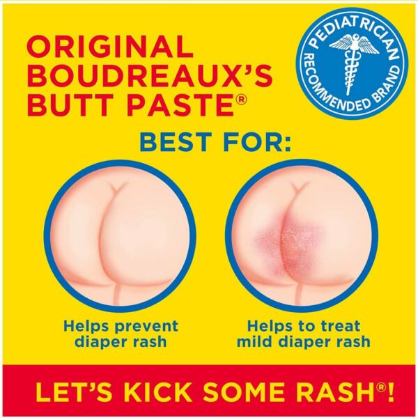 Boudreaux's Butt Paste Diaper Rash Treatment 16 oz. Jar