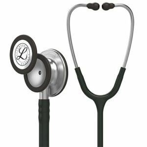 3M Littmann Classic III Monitoring Stethoscope, Black, 27", Single LumenTube 1
