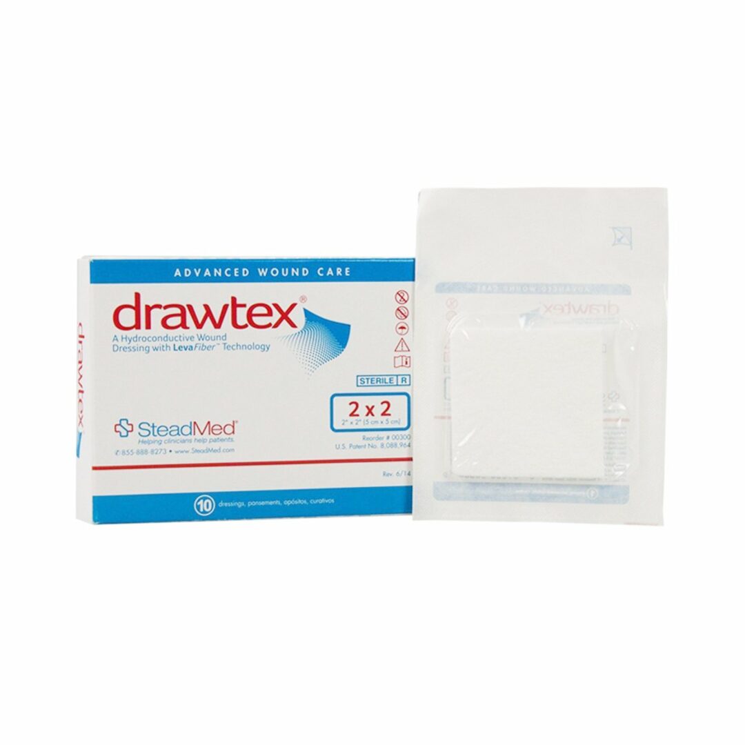 Drawtex Nonadherent Dressing, 2 x 2 inch