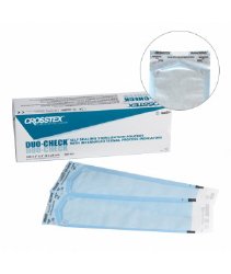 Sterilization Pouch Duo-Check Ethylene Oxide (EO) Gas / Steam 3-1/2 X 5-1/4 Inch Self Seal Paper 1