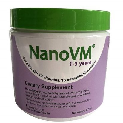 NanoVM 1 – 3 Years Pediatric Oral Supplement, 275 Gram Jar