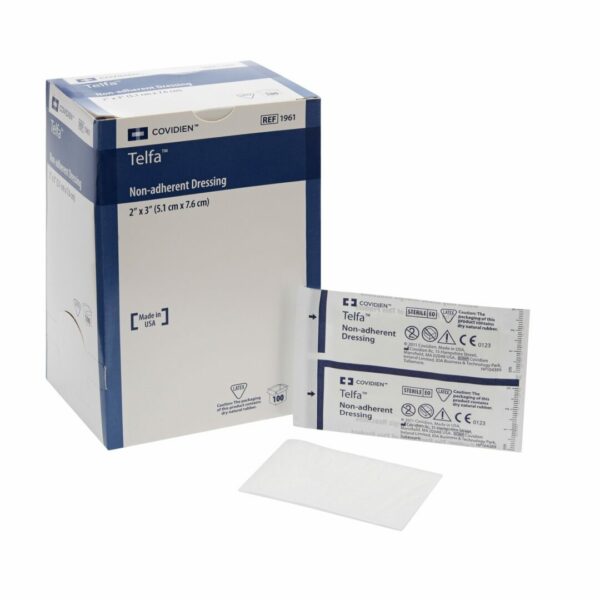 Telfa Ouchless Nonadherent Dressing, 2 x 3 Inch