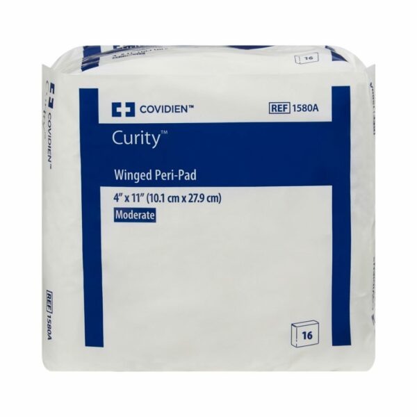 Curity Winged Maternity Pad, 5.8 x 11 in.