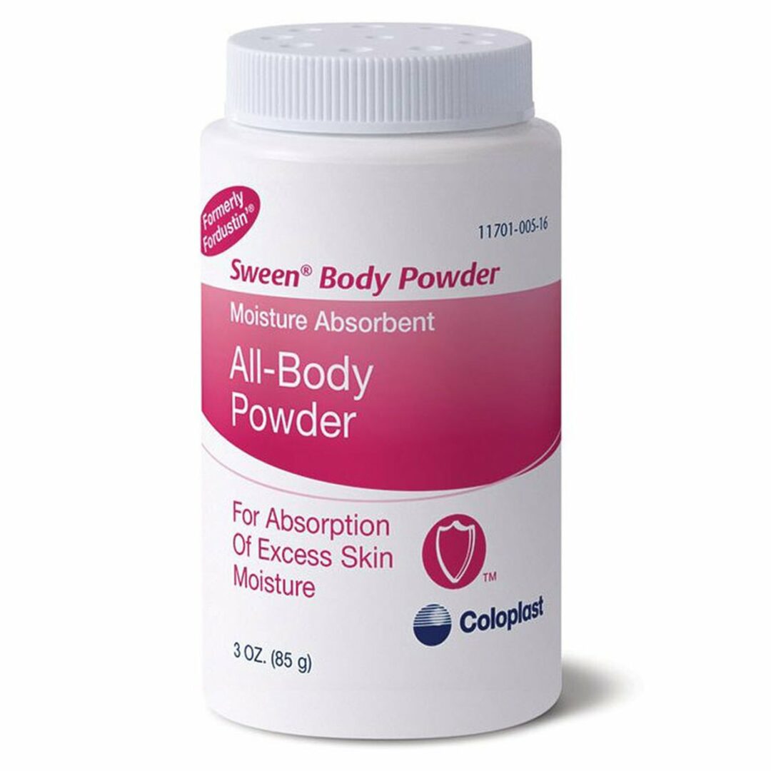 Sween Moisture Absorbent All-Body Powder Lightly Scented, 3 oz. Bottle