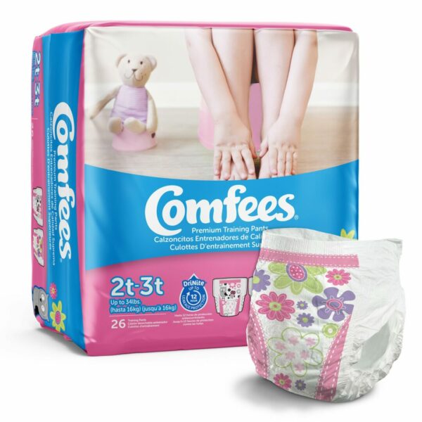 Comfees Training Pants, 2T to 3T
