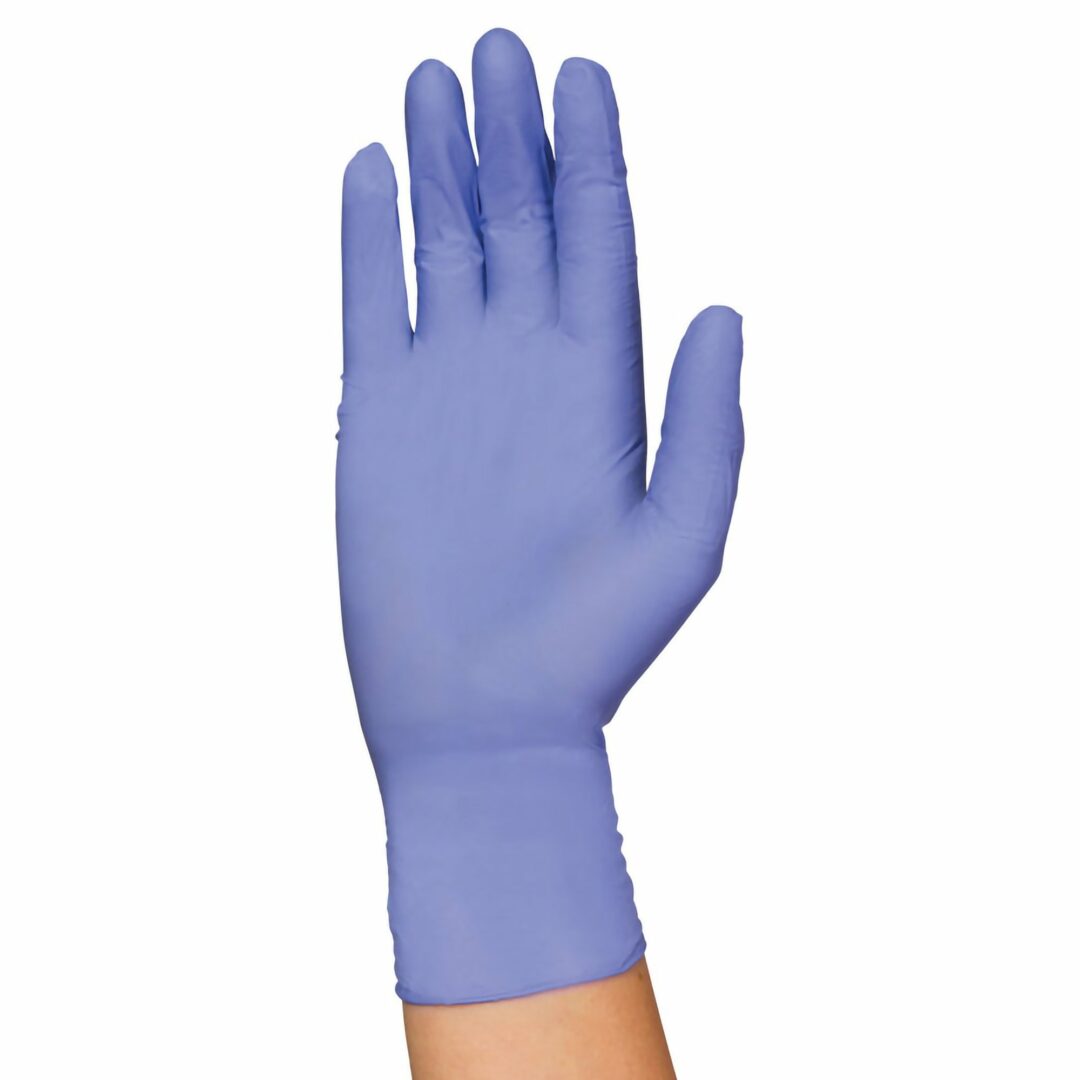 PremierPro Plus Exam Glove, Small, Blue