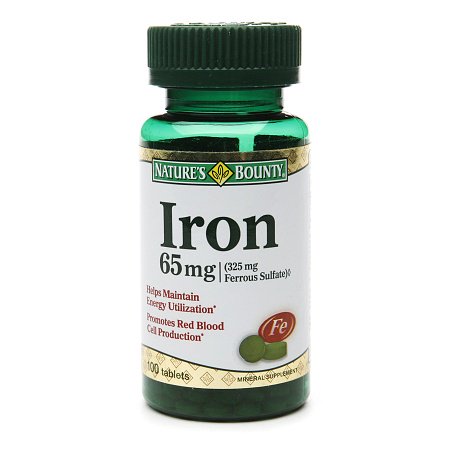Nature's Bounty Iron Mineral Supplement
