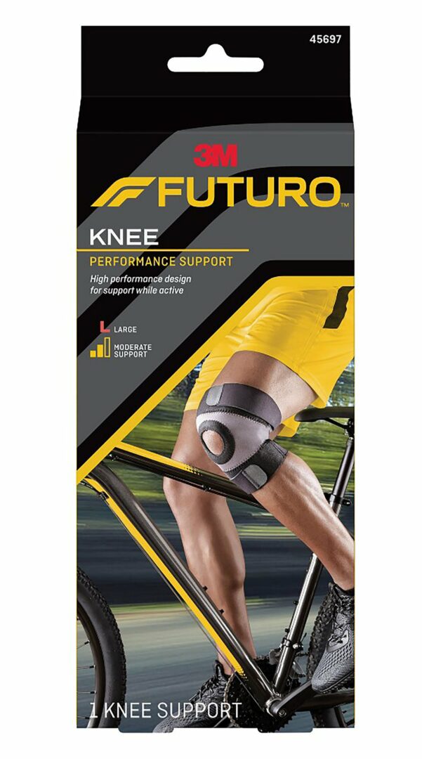 3M Futuro Sport Moisture Control Knee Brace, Large