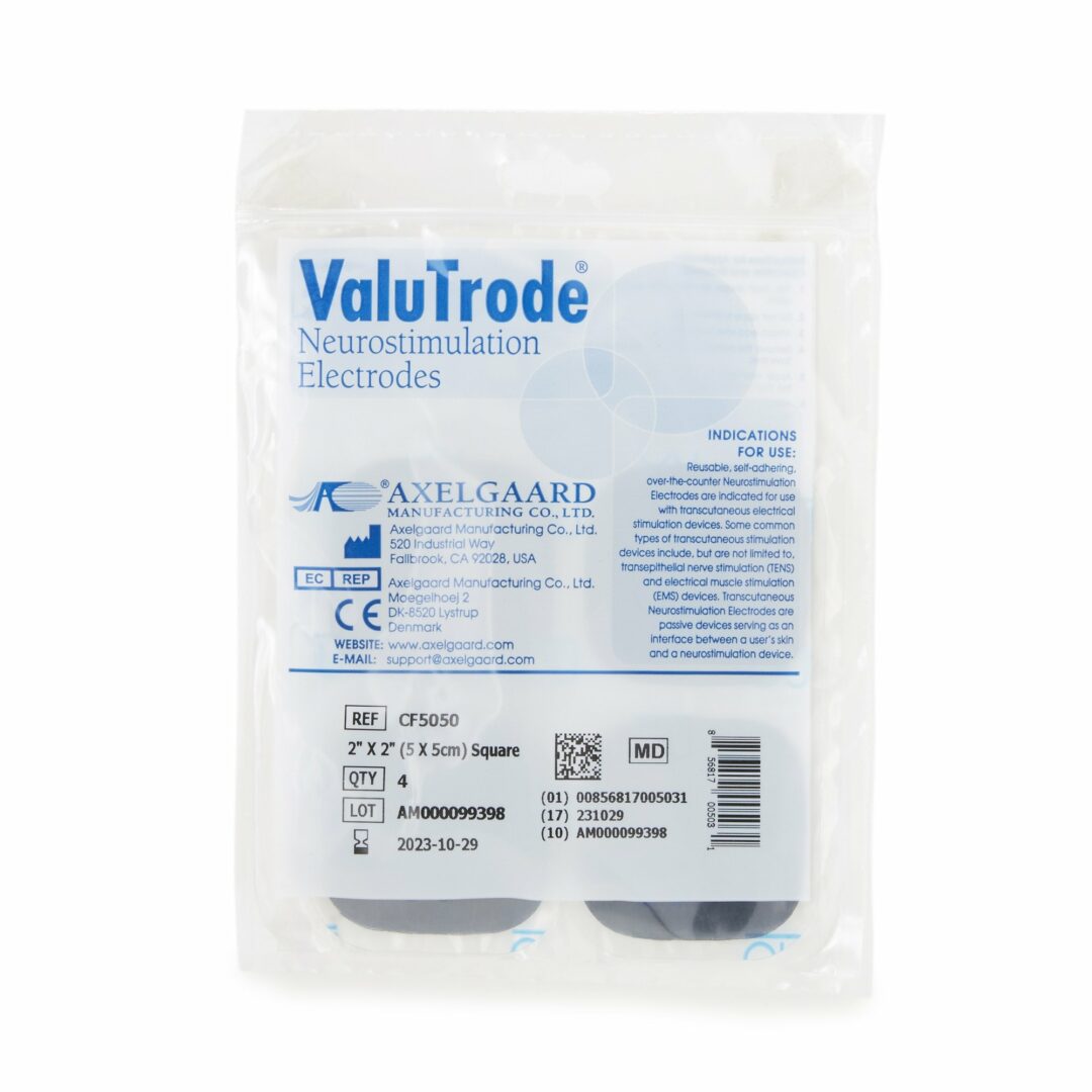 ValuTrode Neurostimulation Electrode for TENS units, 2 x 2 Inch 1