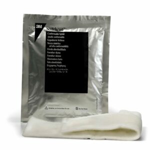 3M Padded Splint 3M Scotchcast Quick Step Double Sided Felt 2 X 10 Inch Felt / Fiberglass White