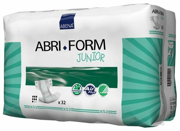 Abri-Form Junior XS2 Incontinence Brief, Extra Small