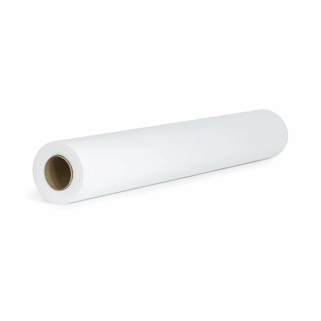 Avalon Crepe Table Paper, 18 Inch x 125 Foot, White