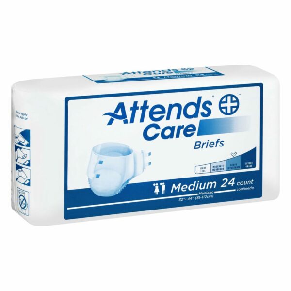 Attends Care Heavy Incontinence Brief, Medium