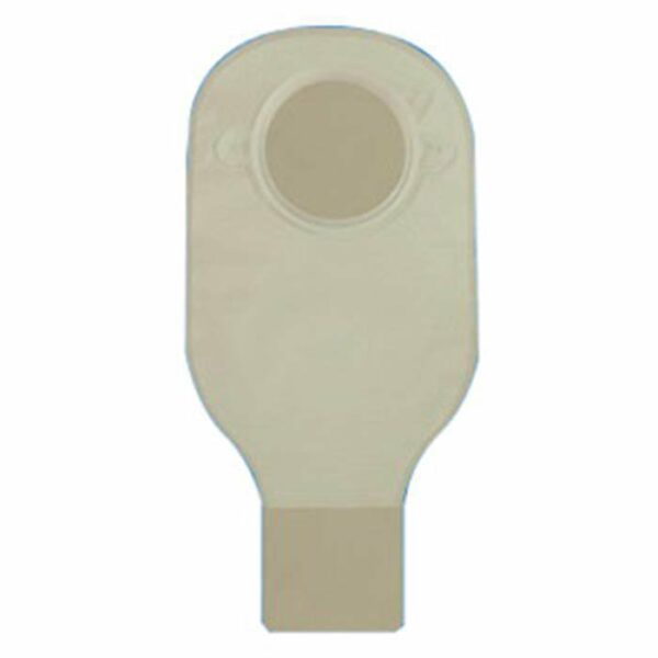 Securi-T Two-Piece Drainable Opaque Ostomy Pouch, 12 Inch Length, 2¾ Inch Flange