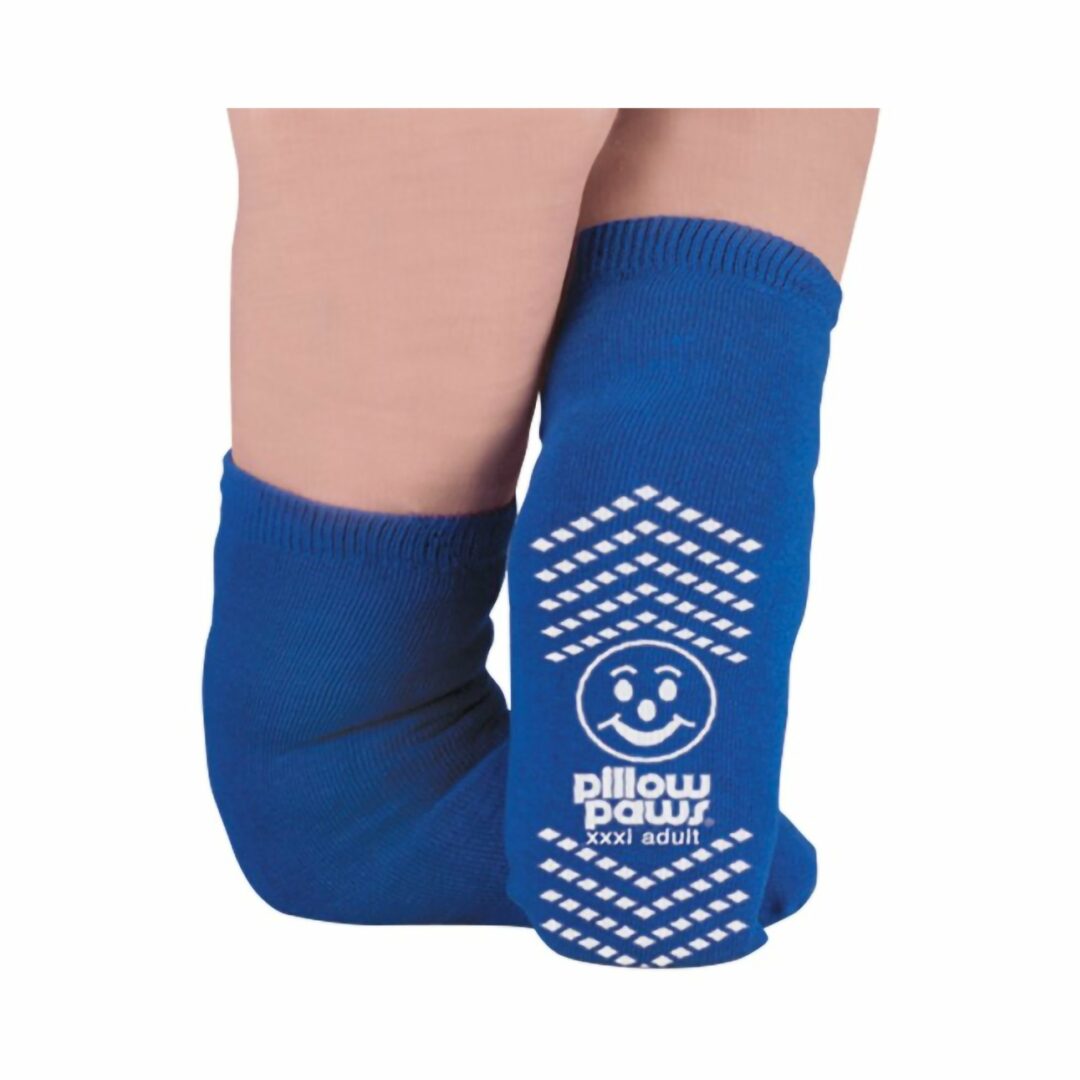 Pillow Paws Bariatric Slipper Socks Single Print