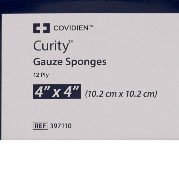 Curity Sterile USP Type VII Gauze Sponge, 4 x 4 Inch