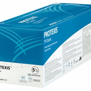 Protexis PI Classic Polyisoprene Standard Cuff Length Surgical Glove, Size 8, Ivory 1