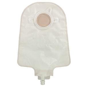 Securi-T Two-Piece Drainable Opaque Urostomy Pouch, 9 Inch Length, 2¼ Inch Flange 1