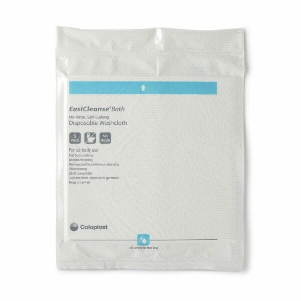 Bedside-Care EasiCleanse Bath Wipes, Rinse-Free, Soft Pack, Unscented