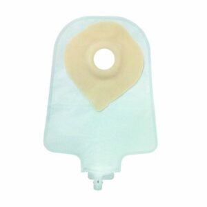 Securi-T One-Piece Drainable Transparent Urostomy Pouch, 9 Inch Length, 1¼ Inch Stoma 1