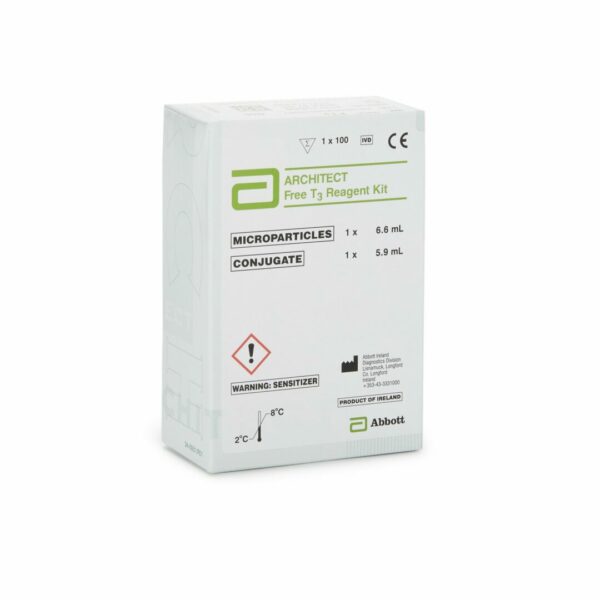 Architect Reagent Kit for use with Architect c4100 Analyzer, Free Triiodothyronine (T3) test 2