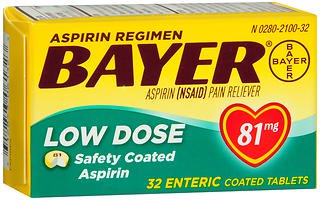 Bayer Low Dose Aspirin