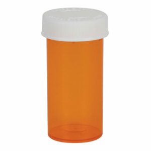Ezydose Push & Turn Prescription Vial, 13 Dram Capacity 1