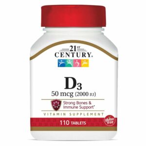 21st Century Vitamin D-3 Supplement 1