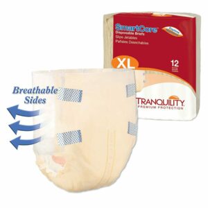 Tranquility SmartCore Maximum Protection Incontinence Brief, Extra Large 1